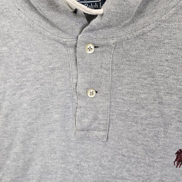 Polo Ralph Lauren Men's Quarter Button Drawstring Hoodie Sweater Size XL - Picture 4 of 11